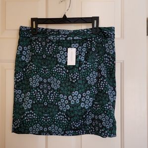 Banana republic dark floral skirt